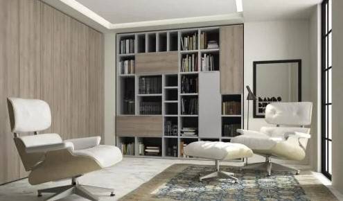 Bibliothèque sur mesure avec portes battantes Jotajotape sur Nîmes près d'Uzès