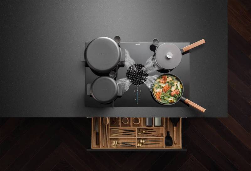 Plaque de cuisson avec hotte intégrée Bora chez Showroom443 à Nîmes près de Montpellier