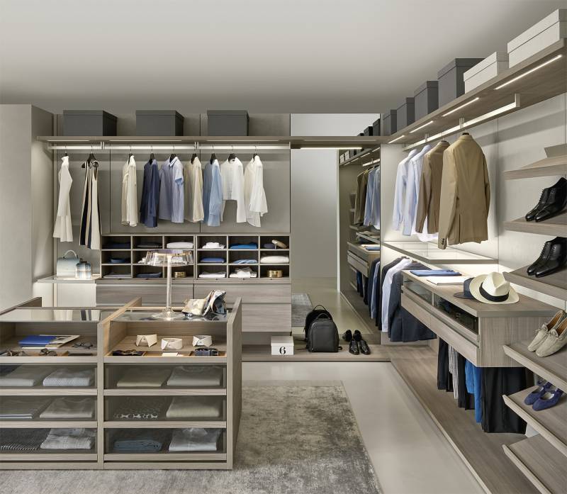 Dressing sur mesure ouvert modèle PANORAMA à côté de Montpellier