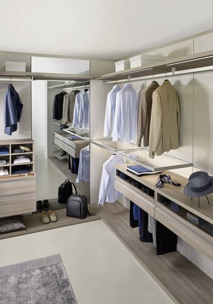 Dressing sur mesure ouvert modèle PANORAMA à côté de Montpellier