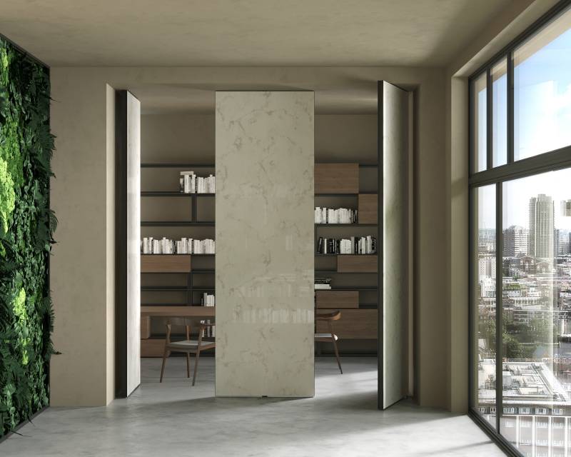 Porte intérieure sur mesure charnières invisibles près de Montpellier