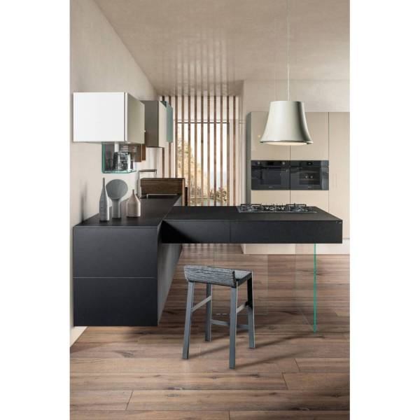 Cuisine haut de gamme de la marque LAGO noire sur Nîmes près de Montpellier