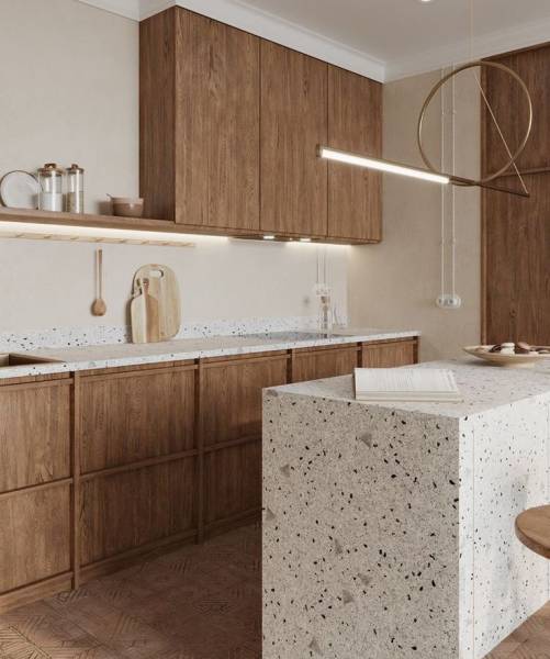 Les cuisines en bois, naturelles et authentiques les plus instagrammables GAIO à Nîmes