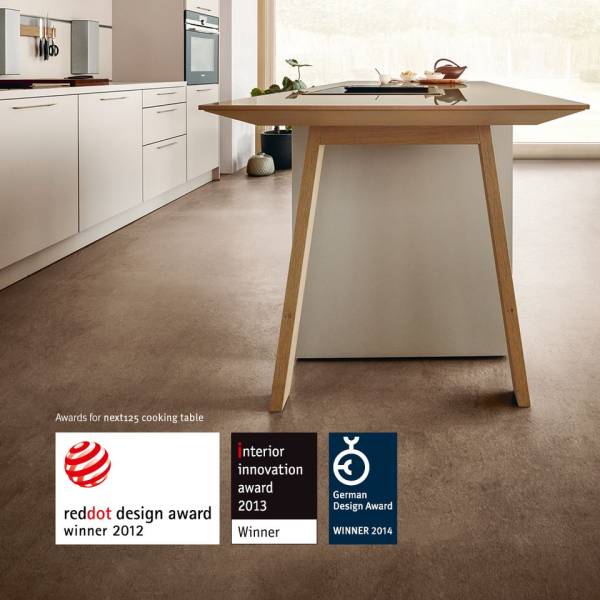 cuisine équipée allemande moderne avec ilot signé next125 à Nîmes proche d'Uzès