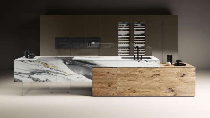 Cuisine de luxe et moderne LAGO sur Nîmes près d'Uzès