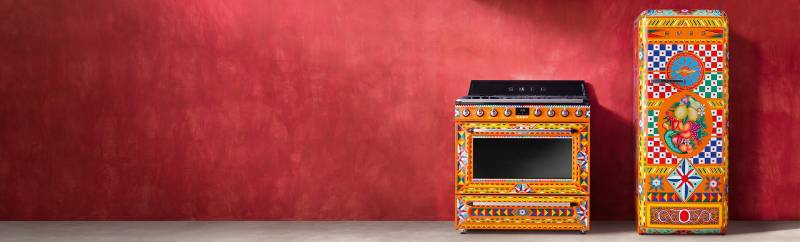 DIVINA CUCINA, collaboration design entre la marque d'électroménagers SMEG et DOLCE&GABBANA à Nîmes