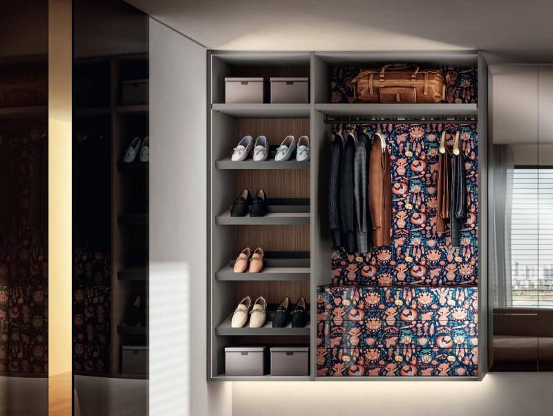 Dressing sur mesure pour une suite parentale design haut de gamme près de Montpellier