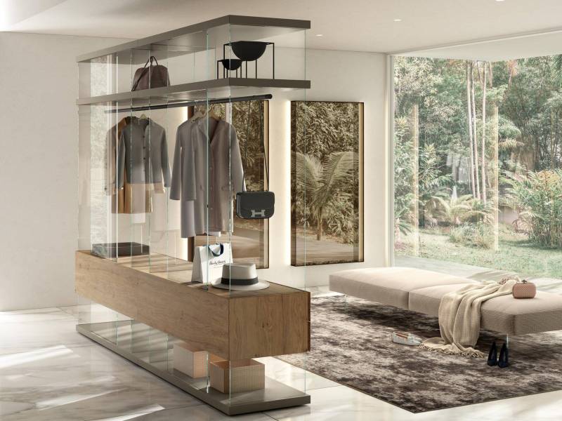 Dressing haut de gamme italien sur mesure vitrine sur Nîmes près de Montpellier