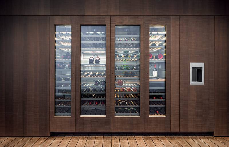 GAGGENAU caves à vin intégrables 45 et 60cm de large à Nîmes près de Montpellier