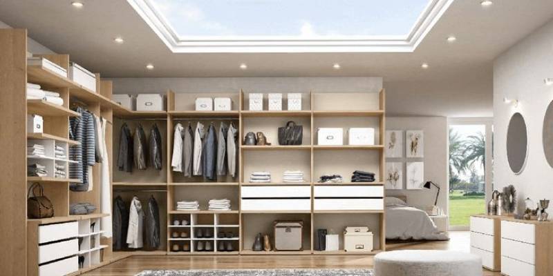 composition dressing en angle sur mesure décor bois jotajotape à Nîmes dans le Gard