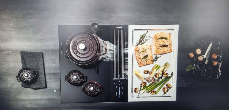 plaque aspirante BORA sur Ales