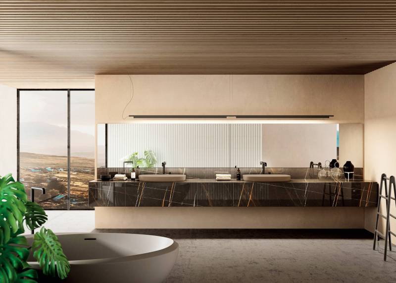 Concevez votre salle de bain haut de gamme avec la marque LAGO à Nîmes Lavabo KERA