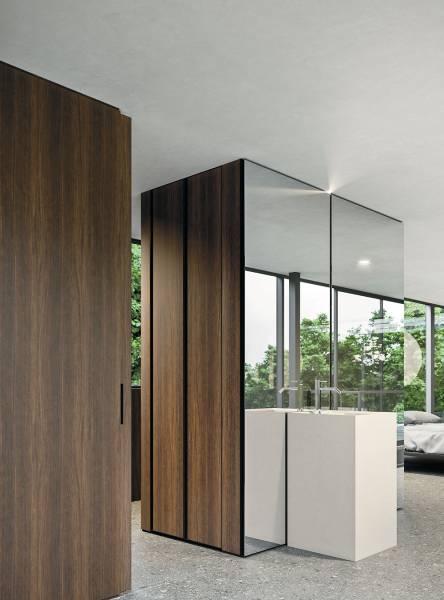 Vasque moderne Zen en céramique à poser au sol chez Showroom443 à Nîmes